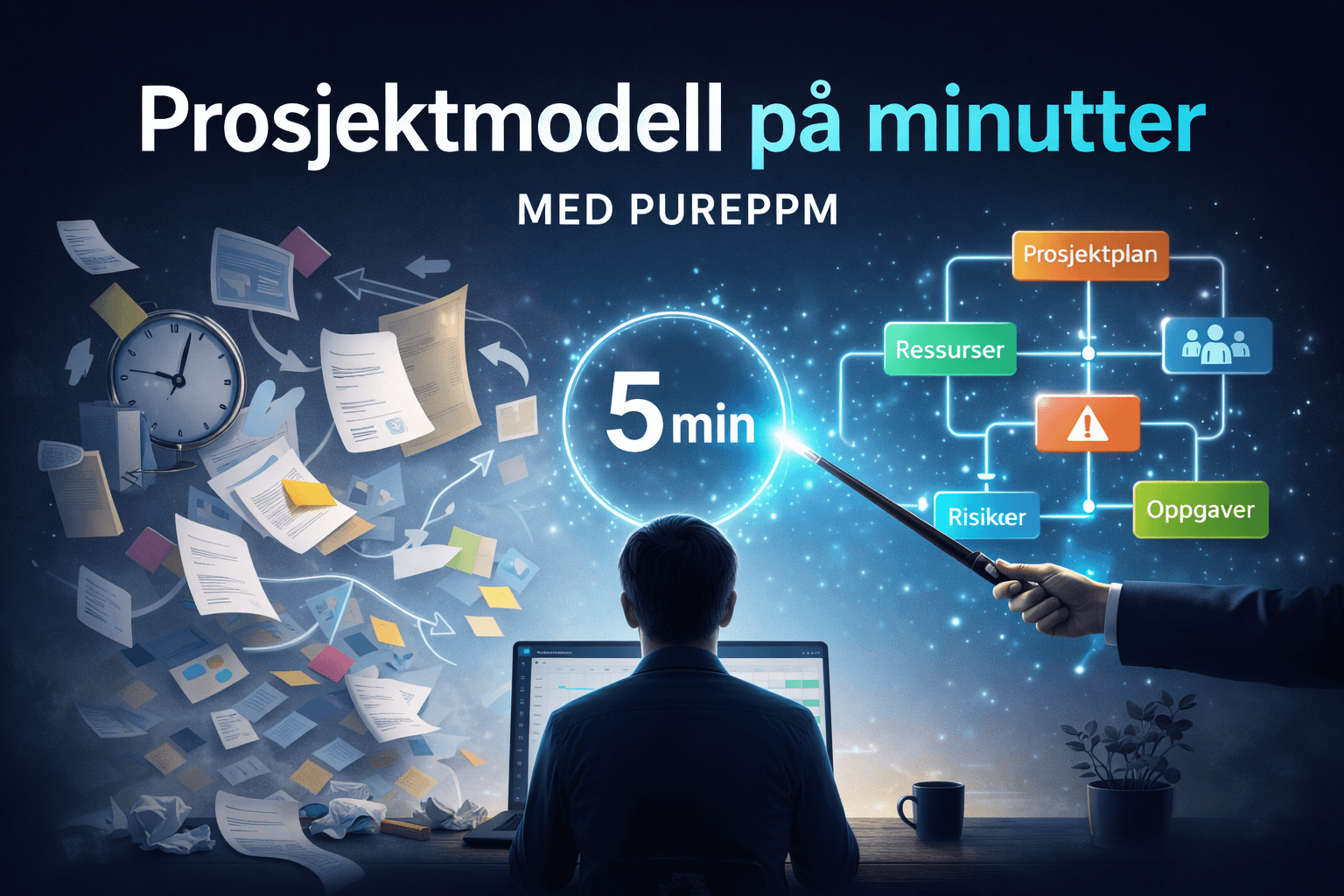Prosjektmodell på minutter – med PurePPM